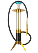 COCOYAYA Denali Bonzai Hookah - Golden / Black Base