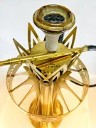 COCOYAYA Gemini Hookah - Golden
