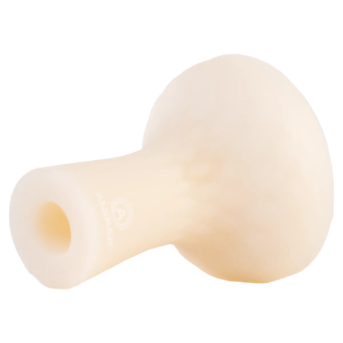 Unbreakable Radium Silicone Chillum for Hookah - White