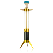 COCOYAYA Denali Bonzai Hookah - Golden / Black Base