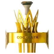COCOYAYA Gemini Hookah - Golden