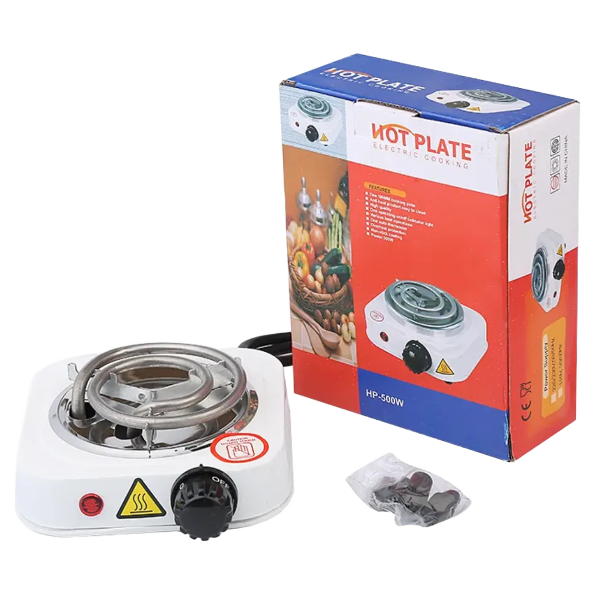 Hot Plate (500W) with 5 Level Heat